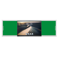 Tableau blanc interactif intelligent à écran tactile 75-98 pouces 4+32, tout-en-un, 4K UHD, double système d'exploitation, anti-reflets, enseignement numérique en classe