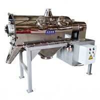 Tamis vibrant centrifuge horizontal à flux d'air Dahan WQS18-65 pour poudre de Baobab