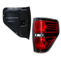 Accesorio de Coche Directo de Fábrica Luz Trasera Halógena para Ford F150 2009 2010 2011 2012 2013 2014 Lámpara Trasera para Parachoques Sin Bombillas