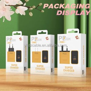 High Quality Fast Charger EU/UK/UK <b>Socket</b> Type <b>C</b> 38W <b>USB</b> Wall Charger PD+QC Charger for Phone 17 16 15 - Product Image 6