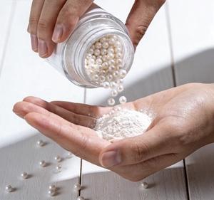 Premium Rosa Perlen China Protein Perlenpulver Kapseln Nahrungsergänzungsmittel für Haut und Gesundheit - Product Image 2