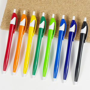 Penne stampate in plastica personalizzate per sublimazione bianco Stylo penna a sfera a colori con stampa Uv con logo - Product Image 1
