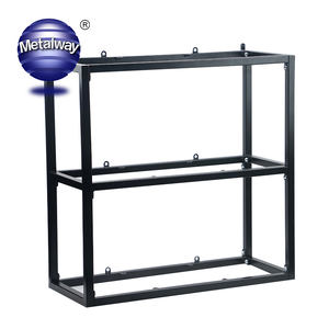 Piccolo e semplice ferro da tavolo scaffale da ufficio scaffale di stoccaggio da scrivania per cucina soggiorno e uso di scarpe - Product Image 2