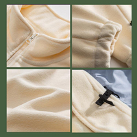 Veste unisexe grande taille 3 en 1 avec logo personnalisé, fermeture éclair, coupe-vent, imperméable, pour la pêche, la randonnée, l'escalade, le camping