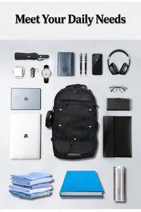 Sac à Dos de Voyage et Randonnée Imperméable Grande Capacité, Sangles Flexvent Réductrices de Pression, Qualité Supérieure, en Gros - Product Image 5