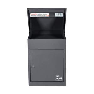 Buzón exterior Paquete de acero Caja de entrega Express Mail Parcel Drop Box para exterior, porche, casa, acera - Product Image 2