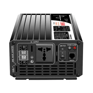 1500瓦SWIPOWER纯正弦波逆变器36V DC至交流220V/110V太阳能逆变器，带液晶汽车逆变器