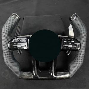 Accesorios para Automóviles, Volante de Fibra de Carbono, Bandeja para Volante, Fundas para Volante para Mercedes-Benz <span class=keywords><strong>A200</strong></span> - Product Image 6