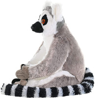 1432 vente en gros personnalisé doux enfants lémurien à queue anneau gros jouets en peluche personnalisé ODM OEM doux Animal en peluche lémurien jouets en peluche