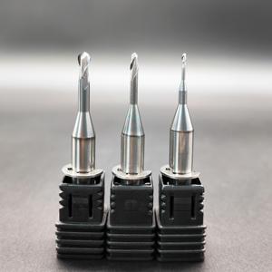 เครื่องมือตัดซีเอ็นซี MEKO ความแม่นยำสูง ขนาดก้าน 6.0 มม. สำหรับงานทันตกรรม บริการผลิตหัวกรอโลหะแบบปลายแบน - Product Image 2