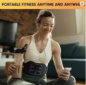 <span class=keywords><strong>Ceinture</strong></span> <span class=keywords><strong>de</strong></span> massage intelligente chauffante par impulsions pour le soutien lombaire et abdominal, avec compresse chaude <span class=keywords><strong>électrique</strong></span> - Product Image 2