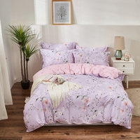 Ensemble de draps de lit en coton Jacquard de qualité hôtelière personnalisé de haute qualité comprenant un drap housse drap plat taie d'oreiller-Polyester de qualité