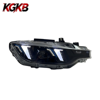 Ensemble de phares LED KGKB pour BMW Série 3 F30 F35 316i 318i 2013-2018 Boomerang Dual Beam Projector Plug & Play
