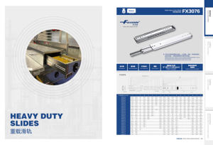 Трехсекционные холоднокатаные стальные направляющие для ящиков, 227 кг, высокопрочные оцинкованные бесшумные для гостиничного промышленного использования - Product Image 6