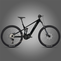 Vélo Électrique Tout-Terrain 2026 BAFANG M430 500W Moteur Central Batterie Li-Ion 48V Double Suspension 12 Vitesses E-MTB Écran LCD 45Km/h
