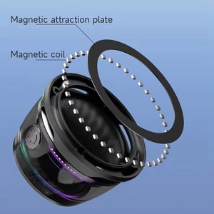 Magnetic BT <b>Speaker</b> <b>Mini</b> Wireless <b>Speaker</b> Multicolor RGB Light Outdoor <b>Speaker</b> - Product Image 3