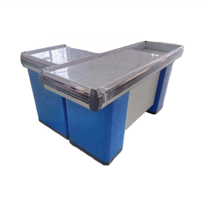 Équipement <span class=keywords><strong>de</strong></span> supermarché JB-004 <span class=keywords><strong>Comptoir</strong></span> <span class=keywords><strong>de</strong></span> caisse <span class=keywords><strong>de</strong></span> haute qualité à vendre - Product Image 3