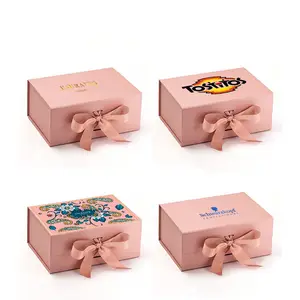 Guangdong Manufacturing Customized Paper Rigid Foldable Box Magnetic Folding Gift Box