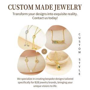 Modeschmuck Hersteller Design Benutzer definierte Halskette Kette Ohrringe Ringe Armband Edelstahl Hip Hop Punk Style Schmuck - Product Image 4