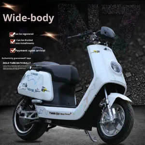 Moto électrique Big Bull N7 à pneus larges, toute neuve, haute vitesse 90 km/h, batterie au graphène haute puissance 35Ah, vélo de livraison modifié - Product Image 2