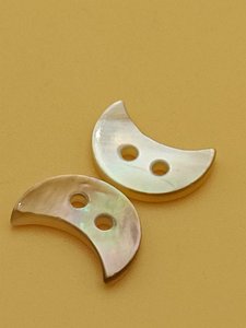 Boucle décorative en forme de lune irrégulière, kit de matériaux pour enfants, accessoires vestimentaires - Product Image 1