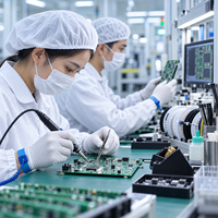 Fabrication de circuits imprimés personnalisés et service d'assemblage de cartes électroniques avec traitement SMT THT pour la production de prototypes et de petites séries