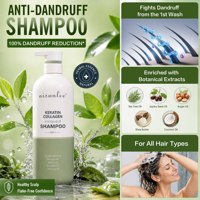 Shampooing antipelliculaire nettoyant en profondeur Nisex, contrôle du sébum, soin rafraîchissant du cuir chevelu aux acides aminés, marque privée, logo personnalisé