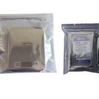 Pochette d'emballage antistatique en plastique laminé métallisé sous vide pour montres connectées et instruments électroniques refermables