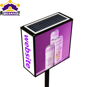 Caja de Luz Publicitaria Solar LED de Alto Brillo, Especialmente Diseñada para Bares y Tiendas, se Enciende Automáticamente <span class=keywords><strong>al</strong></span> Anochecer - Product Image 2
