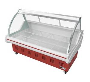 生鮮肉陳列カウンター 業務用 肉陳列ショーケース 冷凍庫 冷蔵機器 - Product Image 2