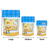 Sachet Doypack Personnalisé MUYU pour Friandises Lyophilisées pour Animaux, Emballage Composite Haute Barrière Anti-Humidité pour Snacks Chiens & Chats