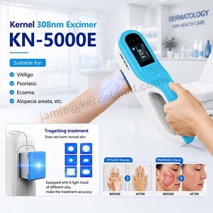 เครื่องเลเซอร์เอ็กไซเมอร์ 308 นาโนเมตร ความแม่นยำสูง สำหรับใช้ในบ้าน <span class=keywords><strong>รักษา</strong></span><span class=keywords><strong>โรค</strong></span>ด่างขาว สะเก็ดเงิน และโรค<span class=keywords><strong>ผิวหนัง</strong></span>อื่นๆ - Product Image 1