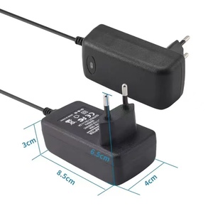 24 Wát LED Nail đèn giám sát Recorder Power Adapter chuyển đổi tường cắm với 12V2A DC/AC đầu ra cho Máy Tính Xách Tay PC Chất liệu - Product Image 1