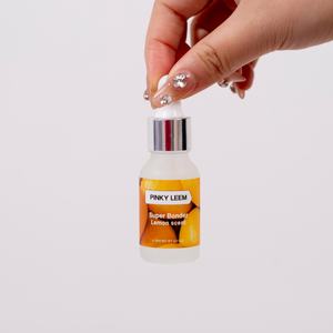 Pinky leem Custom Wholesale Eyelash Extensions Private Label Lemon Scent <b>Super</b> Bonder <b>Activator</b> Sealant Lash <b>Super</b> Bonder - Product Image 3