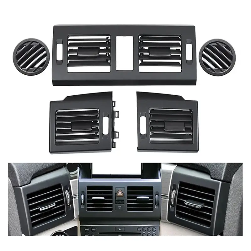 Air Conditioning Grille Dashboard Console Air Conditioner Vent Grill Outlet For Mercedes W204 X204 2048305054 Accessories