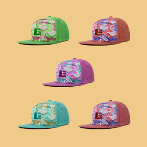 Nhà Máy Đầy Đủ Biểu Tượng Tùy Chỉnh 5 Bảng Điều Chỉnh Người Đàn Ông In Ấn Phẳng Mũ <span class=keywords><strong>Snapback</strong></span> Mũ Thể Thao Thêu Lưới <span class=keywords><strong>Cap</strong></span> - Product Image 4