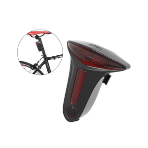 Lampe arrière sans fil Bici Patineta Bluetooths Con Bicycle Tail Bike Real Led Light Accessories Luz Trasera Para Bici - Product Image 2