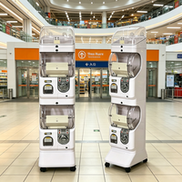 Distributeur automatique de capsules OEM ODM, vente en gros, machine à capsules Tomy à 3 niveaux avec vitrine
