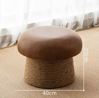 Tabouret champignon fait main, tabouret à bascule, pour balcon, entrée, tabouret à chaussures, tabouret pour bébé, design minimaliste
