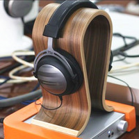 Support de casque de bureau multifonctionnel en alliage d'aluminium en forme de U avec gel de silicone, finition brillante, écologique, pour affichage et rangement