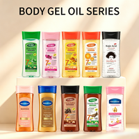 Huile Corporelle Éclaircissante en Gros, OEM, Vitamine C, Acide Kojique, Curcuma, Aloe Vera, Racine de Réglisse, Hydratante et Illuminatrice