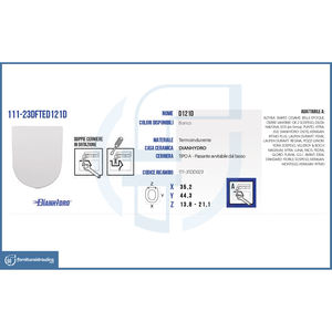 D121 Siège de toilette moderne à double charnière, thermofixable, avec bidets électroniques, fermeture douce, carré, pour salle de bain domestique, en urée UF - Product Image 2