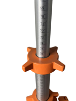 Station Totale GNSS RTK GPS Niveau Laser avec Trépied Élévateur Télescopique en Alliage d'Aluminium et Accessoires