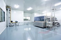 Projet clé en main de fluidation IV complète avec systèmes CVC et utilitaire pour salle blanche
