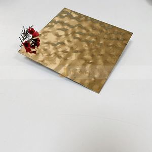 Panel de Revestimiento de Acero Inoxidable con Acabado Espejo Dorado en Relieve, Modelo EX182, 304 316, 4x8, Estándar JIS - Product Image 6