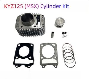 Manchon de cylindre de moteur de moto adapté aux motos Honda KYZ125, MSX125, kit de cylindre, piston de 52,4 mm, segments de piston - Product Image 2