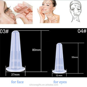 Produtos em Alta: Copos de <span class=keywords><strong>Silicone</strong></span> para Terapia de Ventosaterapia para Massagem Facial e Corporal e Tratamento de Celulite - Product Image 5