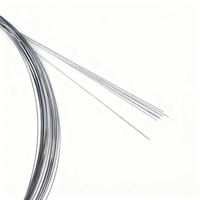 Alambres Guía Médicos Superelásticos de Nitinol, Aleación con Memoria de Forma, Punta Radiopaca Zebra, Doblables, Cortables, Tamaño Personalizado, ASTM F2063