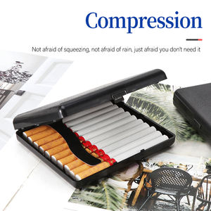 Hộp Đựng Thuốc Lá Khói Màu Đen Mới Hộp Thuốc Lá Cổ Điển Bán Sỉ Hộp Đựng Thuốc Lá Bằng Nhựa Thiết Kế Độc Đáo - Product Image 3