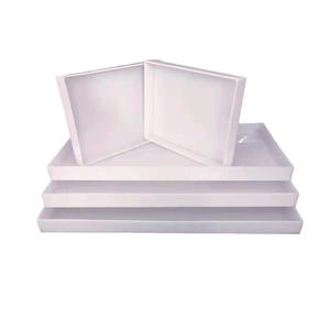 Laboratory <b>Plastic</b> Tray Square Lab Reagent Spill‑Proof Tray Chemical <b>Storage</b> Tray for Lab <b>Bench</b> Use - Product Image 4